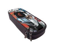 YINGD G.I. Joe A Real American Hero Pencil Case Stylish Leather Bag with Multi-Compartment Design for Organization