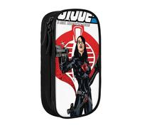 YINGD G.I. Joe A Real American Hero Pencil Case Vibrant Color Options - Smooth Zipper & Lightweight Fabric for Kids, Teens, Adults
