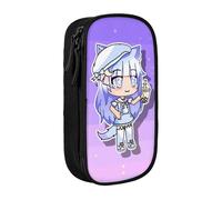 YINGD Gacha Life Pencil Case, Multipurpose Pencase,Large Capacity Durable Pencil Pouch Storage Pen Bag Organizer Stationery