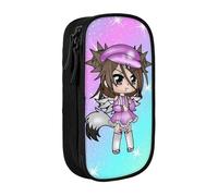 YINGD Gacha Life Pencil Case, Multipurpose Pencase,Large Capacity Durable Pencil Pouch Storage Pen Bag Organizer Stationery