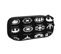 YINGD Galactic Empire Pencil Case Eco-Friendly Travel Bag - Waterproof Oxford Cloth for Artists, Students, Makeup Lovers