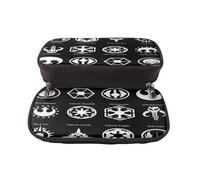 YINGD Galactic Empire Pencil Case Multi-Purpose Leather Pouch for Writing Tools Cosmetics Small Items