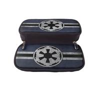 YINGD Galactic Empire Pencil Case Versatile Leather Organizer for Pencils Makeup Brushes Small Items