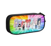 YINGD Galaxy Gacha Life Pencil Case Portable Pen Bag Pouch with Zipper for Teens Stationary Supplies Cosmetic Bag