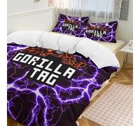 YINGD Game Gorilla Tag 3-Piece Bedding Set Soft Warm And Comfortable Bed Set