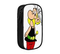 YINGD Gaul Hero Asterix Pencil Case for Nurses & Doctors - Hygienic Oxford Cloth with Zipper for Pens, Scissors, Notes