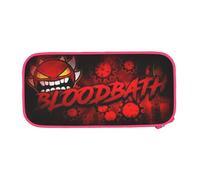 YINGD Geometry Dash Big Capacity Pencil Case, Aesthetic Pen Pouch School Supplies Organizer Multiple Compartments