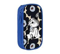 YINGD Geometry Dash Big Capacity Pencil Case, Aesthetic Pen Pouch School Supplies Organizer Multiple Compartments