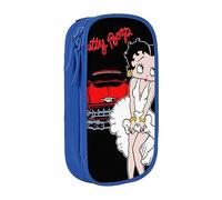 YINGD Geometry Dash Big Capacity Pencil Case, Aesthetic Pen Pouch School Supplies Organizer Multiple Compartments