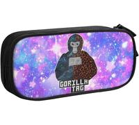 YINGD GorillaMonkeyTag Large Capacity Pen Pencil Case with, MultiSlot Pencil Pouch Bag Aesthetic School Supplies