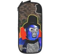 YINGD GorillaMonkeyTag Pencil Case Pouch Animal ds for School wtih Zipper Compartment