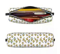 YINGD Gravity Fall Bill Cipher Cartoon Pencil Case Fun Pen Holder Bags Girl Boy Large Storage School Supplies Zipper Pencilcases