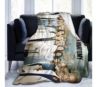 YINGD Greys Anatomy All Characters Blanket Greys Anatomy Merchandise Fuzzy Micro Soft Flannel Throw Blanket