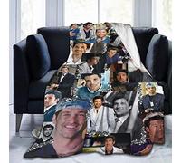 YINGD Greys-Anatomy Derek Shepherd Ultra Soft Micro Fleece Blanket Air Conditioner Blanket for All Season Lightweight Blankets Bed,Sofa, 125CM X 100CM