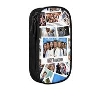 YINGD Grey's Anatomy Pencil Case, Multipurpose Pencase,Large Capacity Durable Pencil Pouch Storage Pen Bag Organizer Stationery-pencilcase