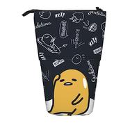 YINGD Gudetama 2 Pencil Case Expandable Peanuts Organizer Bags Retractable Cute Large Capacity Boy Girl Stationery Pouch Lightweight for School Office SH80