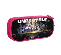 YINGD Gudetama Large Pencil Case, Durable Pencil Pouch with Big Capacity, Minimalist Portable Aesthetic Zipper Stationery Bag for School College