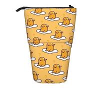 YINGD Gudetama Pencil Case Expandable Peanuts Organizer Bags Retractable Cute Large Capacity Boy Girl Stationery Pouch Lightweight for School Office SH214