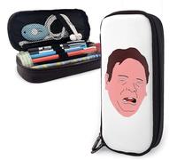 YINGD H1z1 King of The Kill Big Capacity Pen Case Leather Pencil Case Durable Pen Pouch Desk Organizer with Zipper for School & Office Supplies Style 7