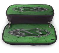 YINGD Harry Potter Slytherin Pencil Case for Boys,Kids School Stationery,Barrel Pencil Cases,Gifts for Gamers Boys Teenagers bd