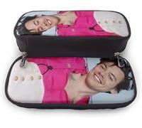 YINGD Harry Styles Leather Pencil case Pencil case Stationery Bag Office Portable Storage Box Cosmetic Box Folder bd