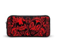 YINGD Hatchet Man Insane Clown Posse Pencil Case Student Pen Bag Storage Organizer Pencil Case Stationery Bag Office Supplies for Kids and Adult