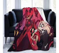 YINGD HazBin HoTel Bed Blanket for CouchLiving RoomWarm Winter Cozy Plush Throw Blankets for Adults Or Kids