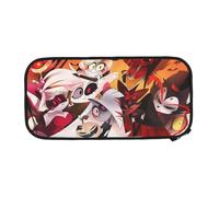 YINGD Hazbin Hotel Big Capacity Pencil Case, Aesthetic Pen Pouch School Supplies Organizer Multiple Compartments