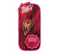 YINGD Hazbin Hotel Big Capacity Pencil Case, Aesthetic Pen Pouch School Supplies Organizer Multiple Compartments