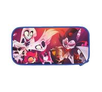 YINGD Hazbin Hotel Big Capacity Pencil Case, Aesthetic Pen Pouch School Supplies Organizer Multiple Compartments