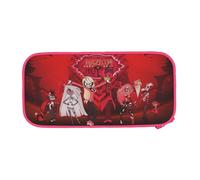 YINGD Hazbin Hotel Big Capacity Pencil Case, Aesthetic Pen Pouch School Supplies Organizer Multiple Compartments