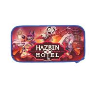 YINGD Hazbin Hotel Big Capacity Pencil Case, Aesthetic Pen Pouch School Supplies Organizer Multiple Compartments