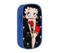 YINGD Hazbin Hotel Helluva Boss Big Capacity Pencil Pouch Big Capacity Waterproof and Durable Pencil Bag Pencil Case Zipper Organizer Box