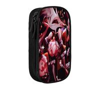 YINGD Hazbin Hotel Helluva Boss Big Capacity Pencil Pouch Big Capacity Waterproof and Durable Pencil Bag Pencil Case Zipper Organizer Box