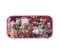 YINGD Helluva Boss Big Capacity Pencil Case, Aesthetic Pen Pouch School Supplies Organizer Multiple Compartments