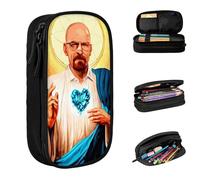 YINGD Helluva Boss Big Capacity Pencil Case, Aesthetic Pen Pouch School Supplies Organizer Multiple Compartments