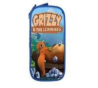 YINGD Helluva Boss Big Capacity Pencil Case, Aesthetic Pen Pouch School Supplies Organizer Multiple Compartments