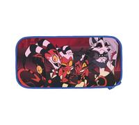 YINGD Helluva Boss Big Capacity Pencil Case, Aesthetic Pen Pouch School Supplies Organizer Multiple Compartments