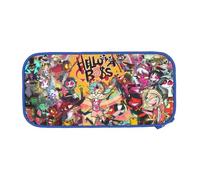 YINGD Helluva Boss Big Capacity Pencil Case, Aesthetic Pen Pouch School Supplies Organizer Multiple Compartments