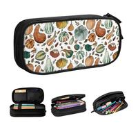 YINGD Helluva Boss Pencil Case, Multipurpose Pencase,Large Capacity Durable Stationery Bag Organizer School Office Supplies