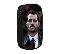YINGD Henry Cavill Pencil Case, Multipurpose Pencase,Large Capacity Durable Pencil Pouch Storage Pen Bag Organizer Stationery