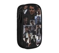 YINGD Henry Cavill Pencil Case, Multipurpose Pencase,Large Capacity Durable Pencil Pouch Storage Pen Bag Organizer Stationery