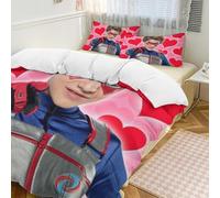 YINGD Henry Danger 3-Piece Bedding Set Duvet Cover Set Soft Warm And Comfortable Soft Bed Set for Bedroom