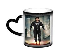 YINGD Henry Mug Cavill Color Changing Mug Starry Night Heat Sensitive Mug with Gift Box for Birthday Office Ceramic Coffee Novelty Idea 12 Oz Black