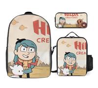 YINGD Hilda Backpack Success Pack Complete School System with Organized Stationery Hub