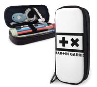 YINGD Hollow Knight (2) Big Capacity Pen Case Leather Pencil Case Durable Pen Pouch Desk Organizer with Zipper for School & Office Supplies Style 2