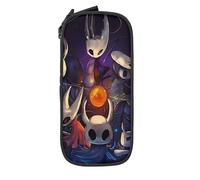 YINGD Hollow Knight Pencil Case, Large Capacity Pencil Pouch, Aesthetic Zipper Pencil Box, Back to School Supplies for College Student Office Supplies Girls