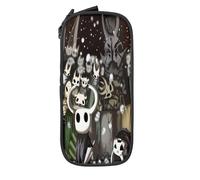 YINGD Hollow Knight Pencil Case, Large Capacity Pencil Pouch, Aesthetic Zipper Pencil Box, Back to School Supplies for College Student Office Supplies Girls