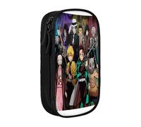 YINGD Horror Prison Pencil Case Halloween Michael Myers Chucky Jason Horror Pen Box Bags Large School Pencilcases