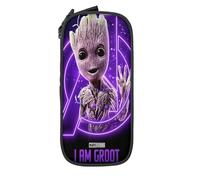YINGD I Am Groot Big Capacity Pencil Case, Large Pencil Pouch Pen Box Bag Pencil Cases Holder Organizer, Back to School Supplies for Kids Girls Boys Student